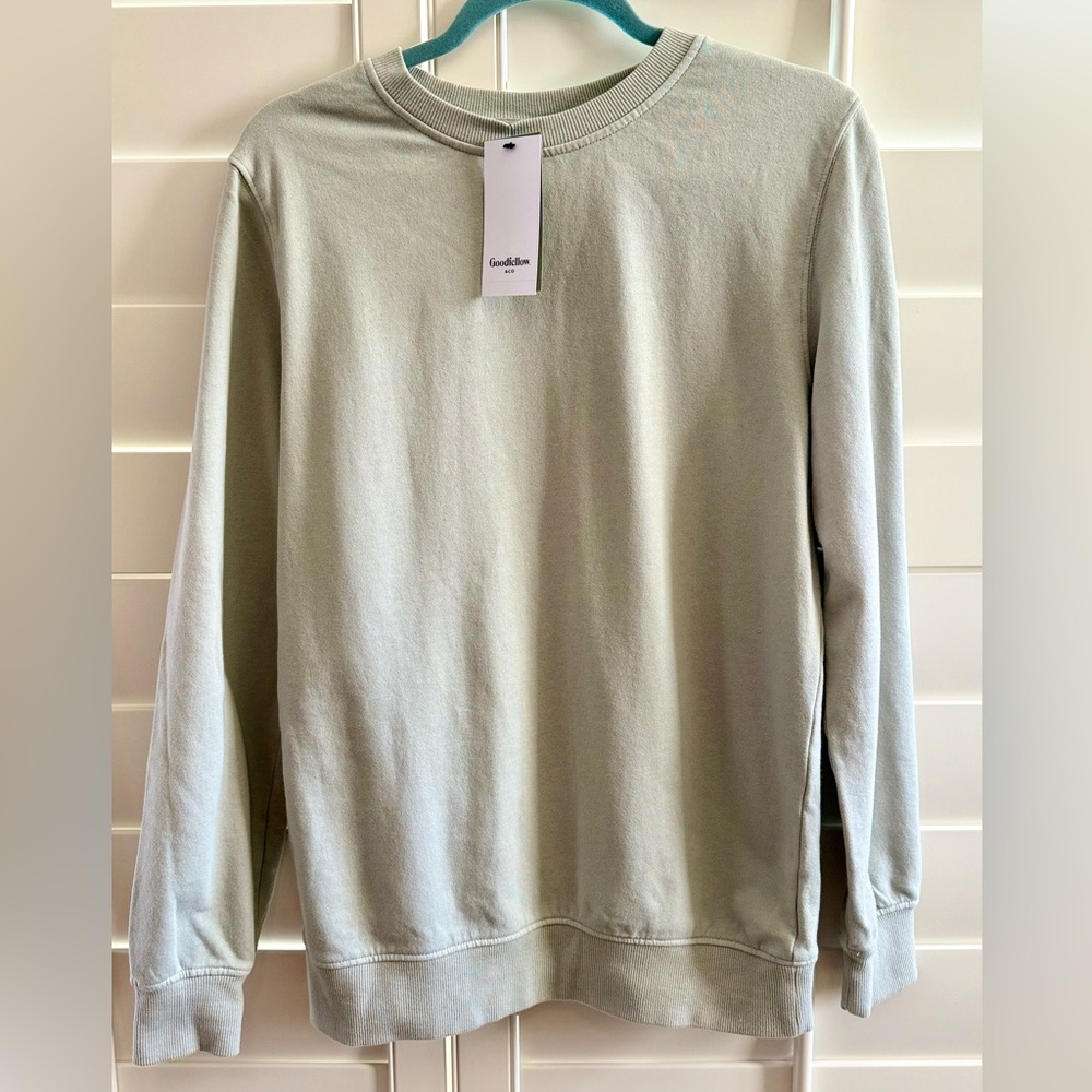 New Women's Size Small Goodfellow & Co Sage Green Sweatshirt